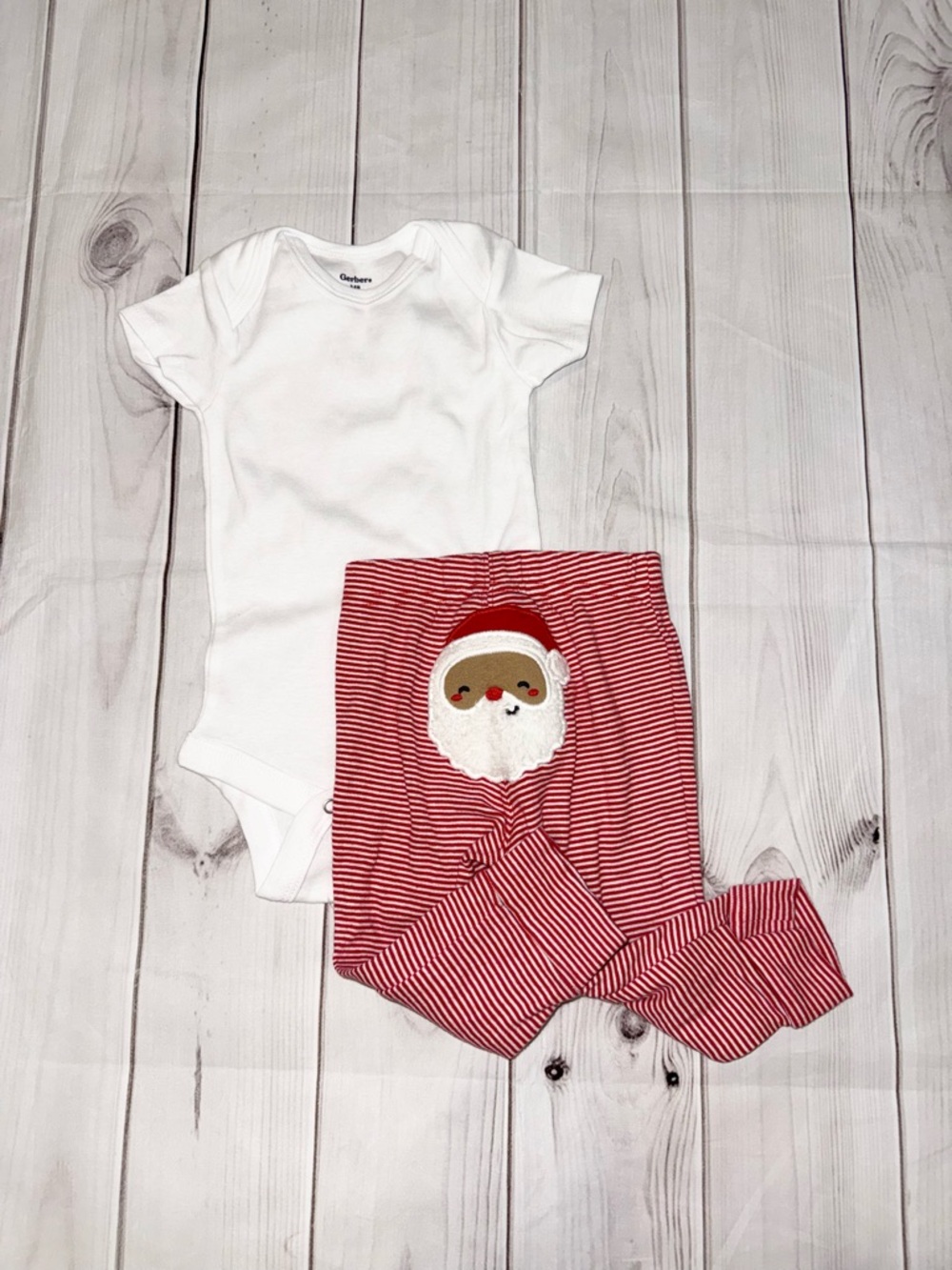 Baby Santa Christmas Outfit - Size 9 months